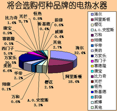 2007年中國電熱水器市場消費行為調查報告