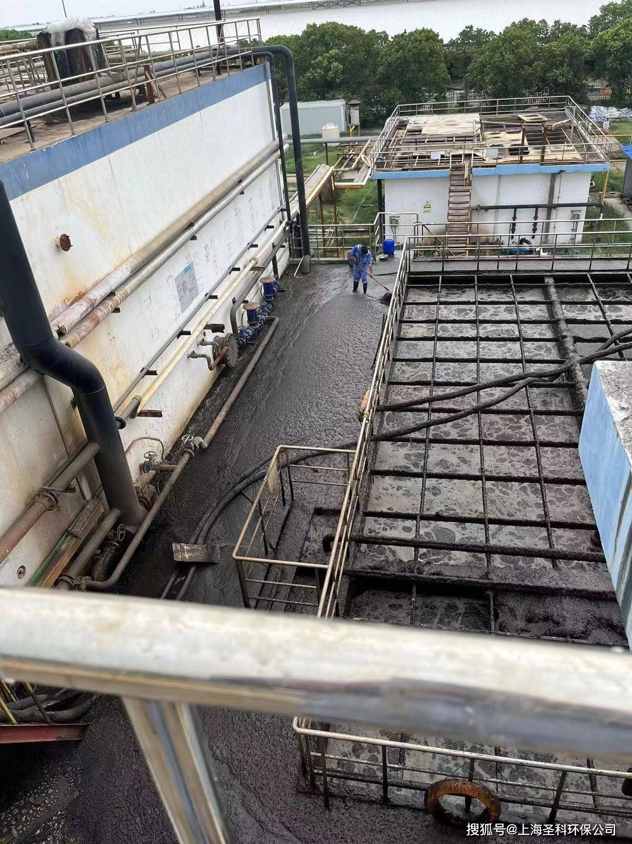 上海松江污水處理設施清理與再生利用服務